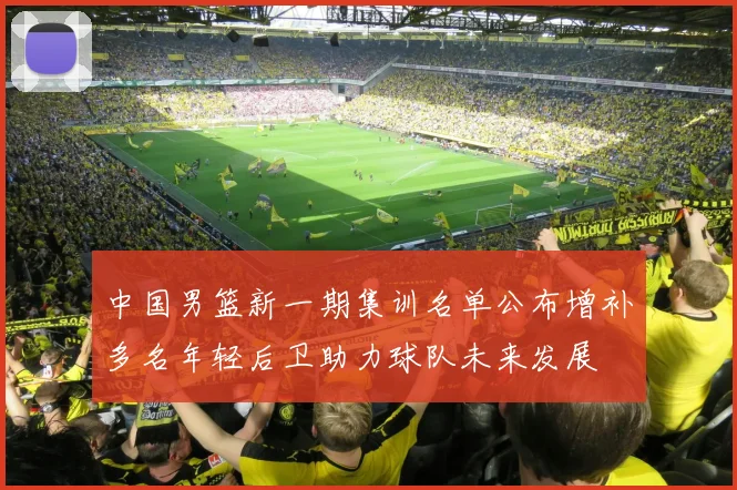 中国男篮新一期集训名单公布增补多名年轻后卫助力球队未来发展
